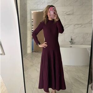 Pamela Love 
Maroon Sweater Dress in size XL EUC